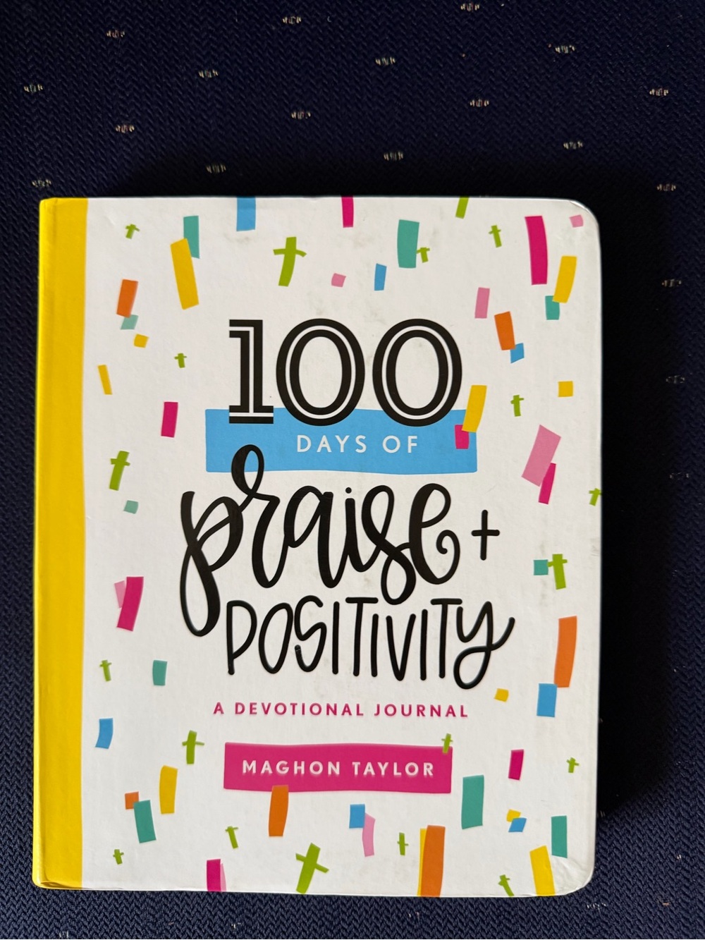 100 Days of Praise + Positivity Devotional Journal - Multicolor